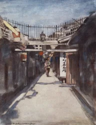 Az utca a galériával